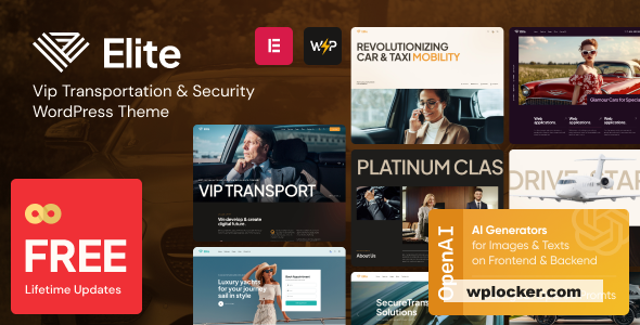 Elite v1.0 - Vip Transportation & Security WordPress Theme
