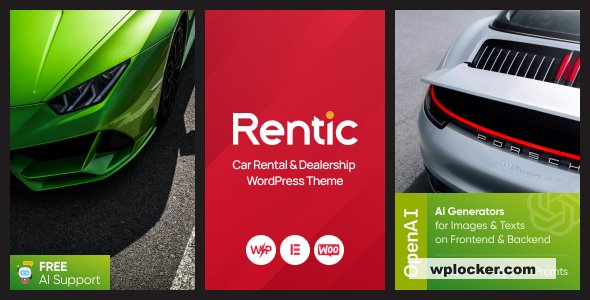 Rentic v1.0 - Car Rental & Dealership WordPress Theme