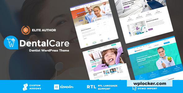 Dental Care v1.9.3 - Dentist & Medical WordPress Theme