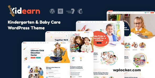 Kidearn v1.1.0 - Kindergarten & Baby Care WordPress Theme