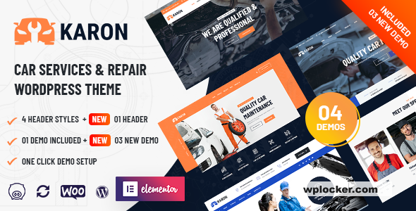Karon v3.5 - Car Repair and Service WordPress Theme