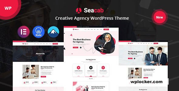 Seacab v1.0.7 – Creative Agency WordPress Theme
