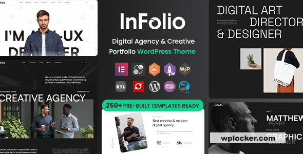 Infolio v1.0.6 - Digital Agency & Creative Portfolio WordPress Elementor Theme