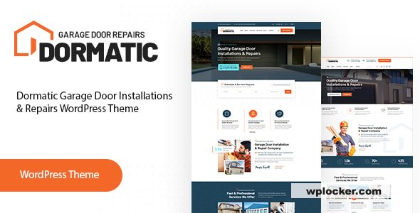 Dormatic v1.6 – Garage Door Repair WordPress Theme