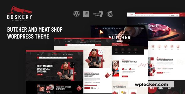 Boskery v1.0.1 - Butcher & Meat Shop WordPress Theme