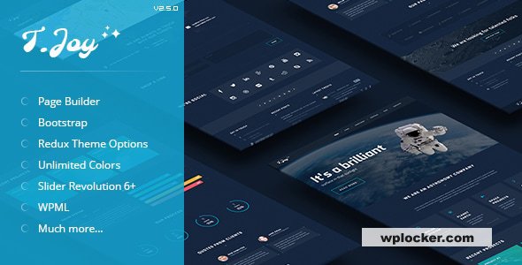 T.Joy v2.5.0 - Astronomy WordPress Theme