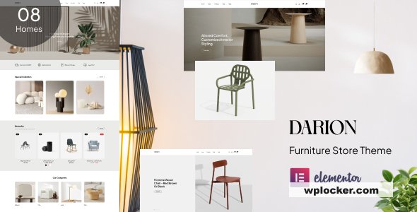 Darion v1.0.9 – Furniture Store WordPress Theme