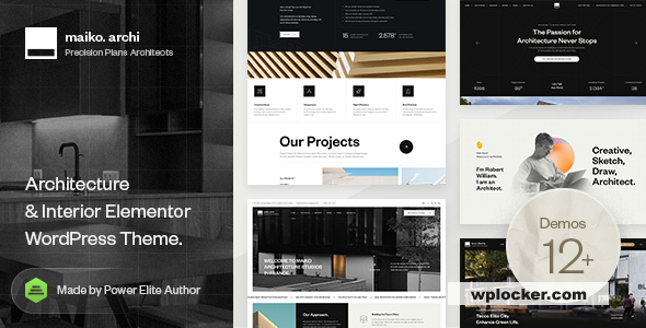 Maiko v1.0.0 - Architecture and Interior Design WordPress Theme