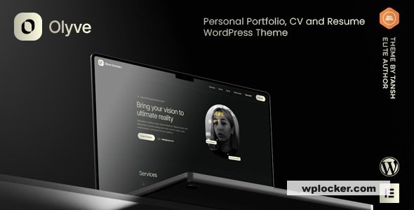 Olyve v1.0.7 - Personal Portfolio WordPress Theme