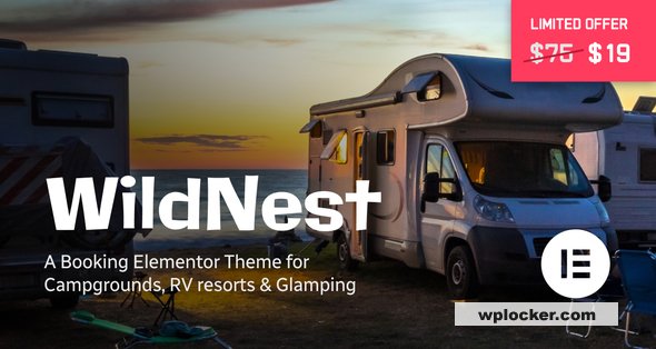 WildNest v1.1 - Campgrounds & RV Parks Booking Theme