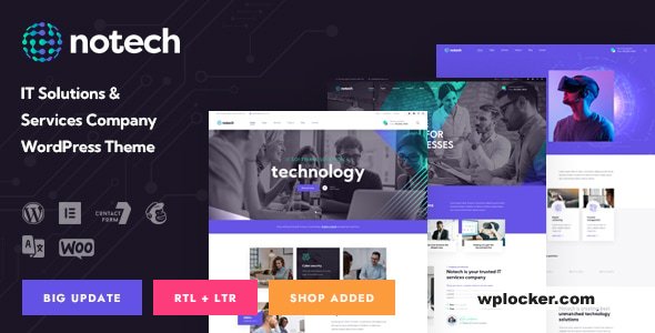 Notech v1.1 - IT Solutions & Services WordPress Theme
