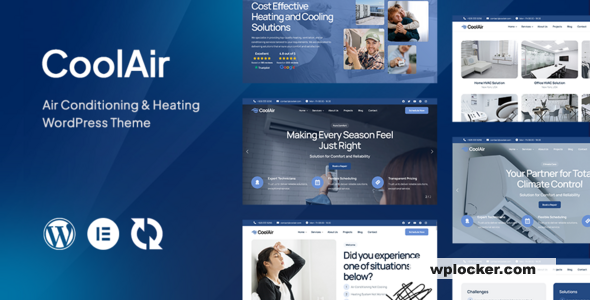 Coolair v1.1.5 - Air Conditioning & Heating HVAC WordPress Theme