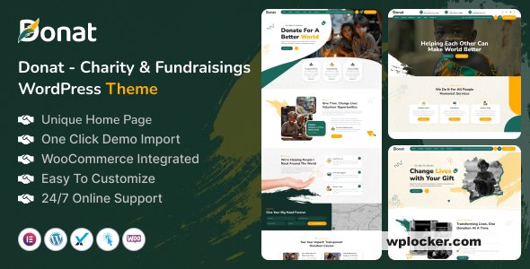 Donat v1.0 - Charity & Fundraising WordPress Theme