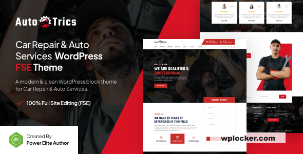 AutoTrics v1.0 - Car Repair & Auto Service FSE WordPress Theme