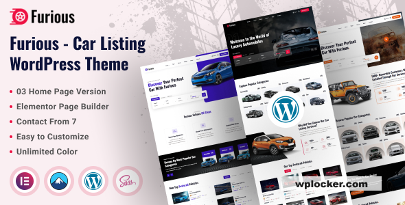 Furious v1.0 - Car Listing WordPress Theme