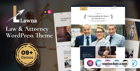 Lawna v1.0 - Lawyer & Law Firm WordPress Theme