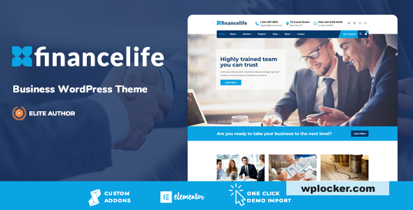 FinanceLife v10.0 - Business WordPress Theme