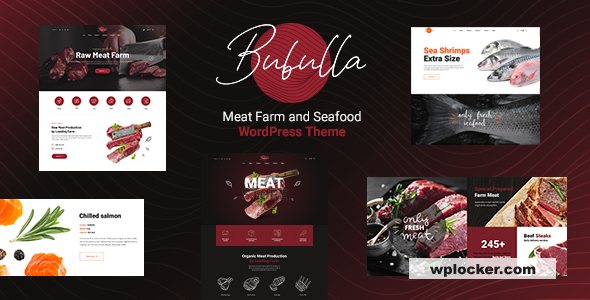 Bubulla v1.0.7 - Meat Farm, Butcher & Seafood Store WordPress Theme