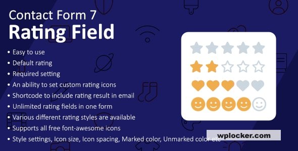Rating Field for Contact Form 7 v1.3.0