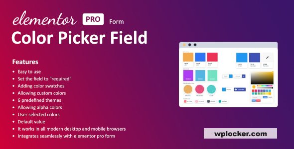 Color Field for Elementor form v1.1.0