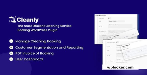 Cleanly v3.1.0 - Cleaning Service Booking Plugin for WordPress