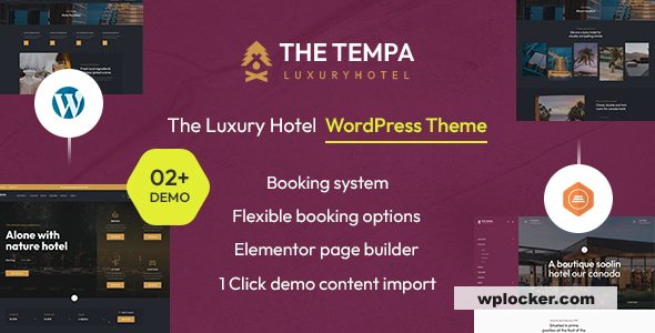 Tempa v1.0 - The Luxury Hotel WordPress