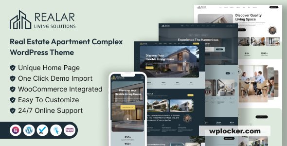 Realar v2.0.0 - Real Estate WordPress Theme