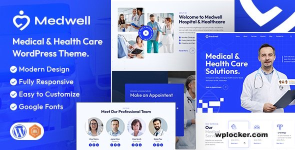 Medwell v1.0 - Medical & Health Care WordPress Theme