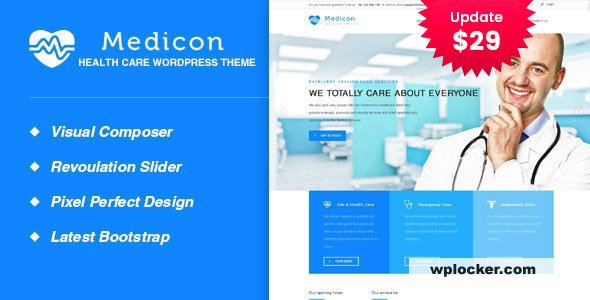 Medicon v2.8 - Health and Medical WordPress Theme