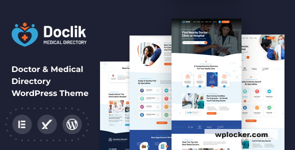 Doclik v1.0.1 - Medical & Clinic Directory WordPress Theme + RTL