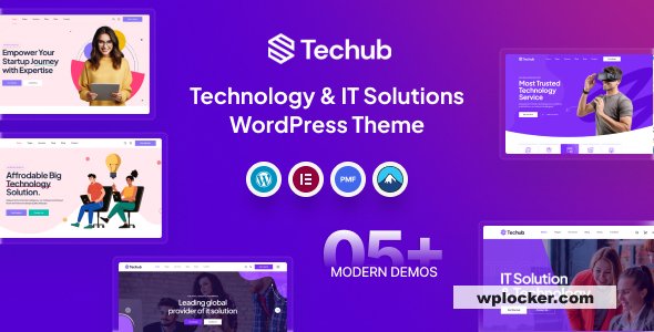 Techub v1.0 – Technology & IT Solutions WordPress Theme