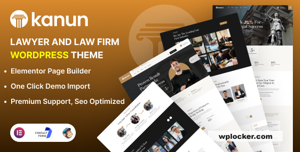 Kanun v1.0 - Lawyer & Law Firm WordPress Theme