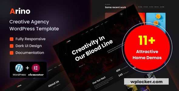 Arino v1.5 - Creative Agency WordPress Theme
