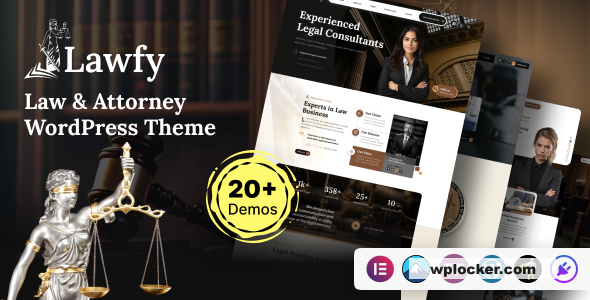 Lawfy v1.0.1 - Law & Attorney WordPress Theme