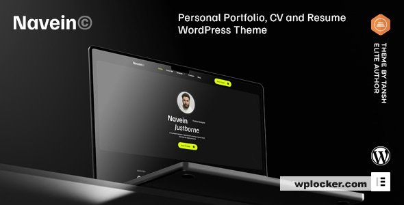 Navein v1.0.1 - Personal Portfolio WordPress Theme