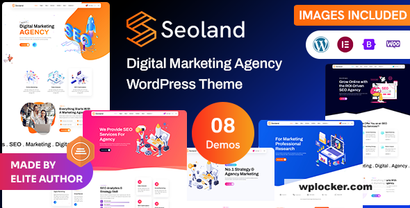 Seoland v2.6.0 - SEO And Digital Marketing Agency WordPress Theme