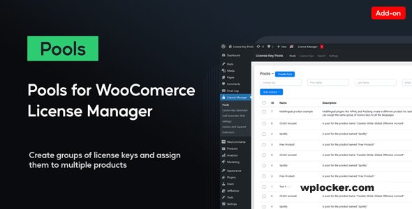 Pools For WooCommerce License Manager v2.2.3