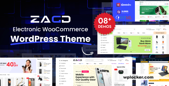 Zagg v1.4.1 - Electronics & Accessories WooCommerce WordPress Theme