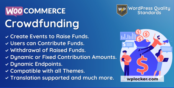WooCommerce Crowdfunding v1.1.0 - Event Fund Pool