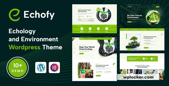 Echofy v1.0 - Environment, Ecology & Solar Renewable Energy WordPress Theme