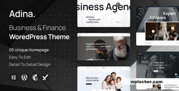 Adina v1.0 - Business & Finance WordPress Theme