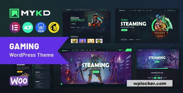 MYKD v1.1 - eSports and Gaming NFT WordPress Theme