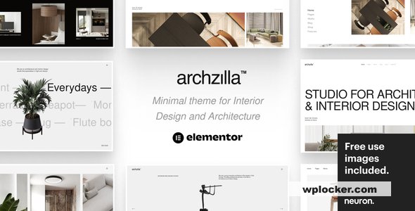 Archzilla v1.1.0 - Minimal WordPress Theme for Interior Design and Architecture
