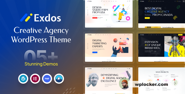 Exdos v1.1.1 - Digital Agency WordPress Theme