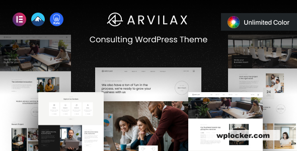 Arvilax v1.0.9 - Business Consulting WordPress Theme