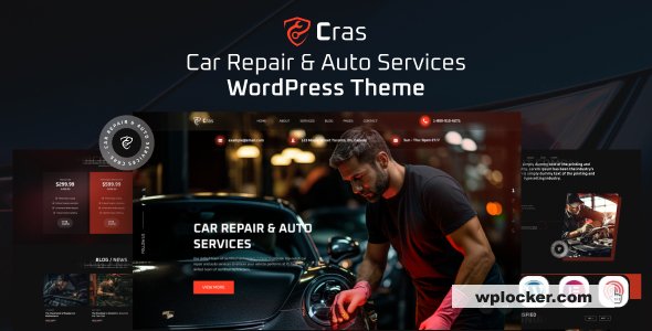 Cras v1.0.7 - Car Repair & Auto Services WordPress Theme