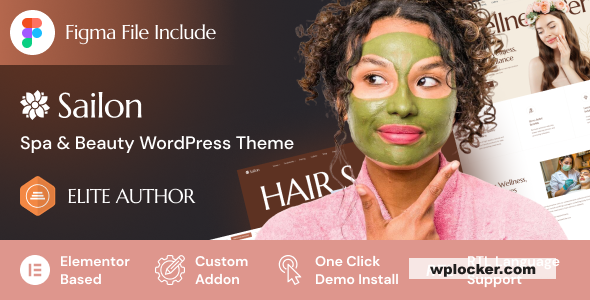 Sailon v1.0 - Spa & Beauty Salon WordPress Theme