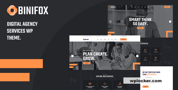 Binifox v1.1.5 - Digital Agency Services WordPress Theme + RTL