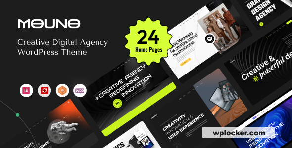 Mouno v1.0.0 - Creative Digital Agency WordPress Theme