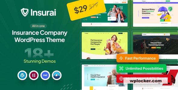 Insurai v1.1.2 - Insurance Company WordPress Theme